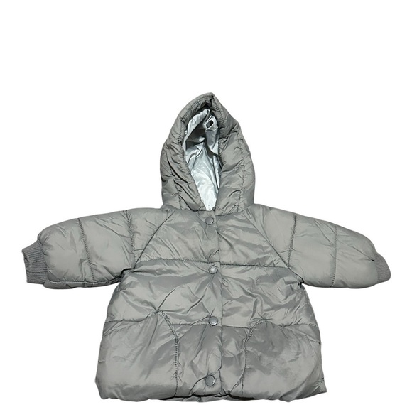 Zara Other - Zara Silver Puffer Jacket